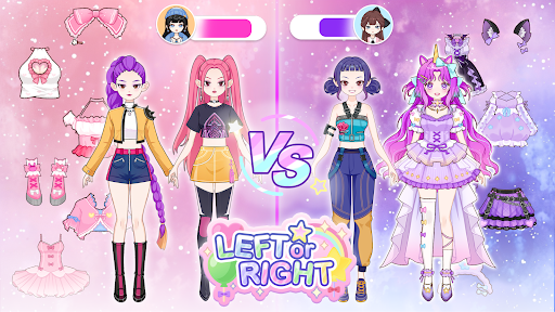 Left or Right: Anime Dress Up screenshot 15