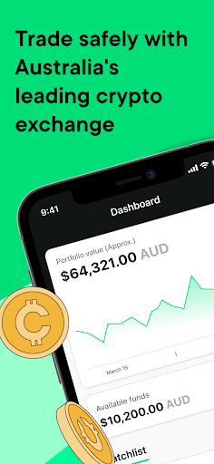 Android application Cointree - Buy Bitcoin Easily screenshort