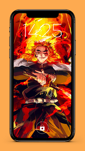 Kyojuro Rengoku Screen lock