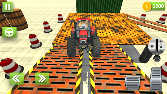 Real Farming Tractor Parking