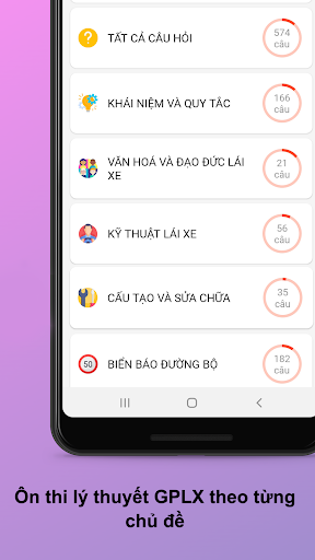 Ôn Thi GPLX 600 Câu (2024) Screen 2