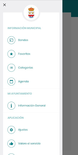 Android application Villatoya Informa screenshort