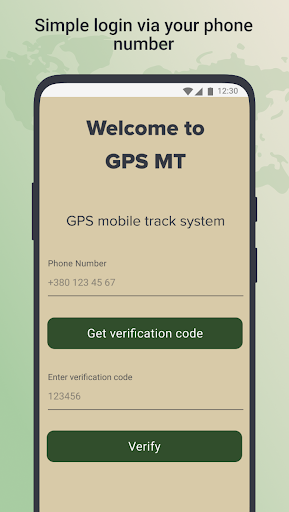 GPS Mobile Tracker Screen 2