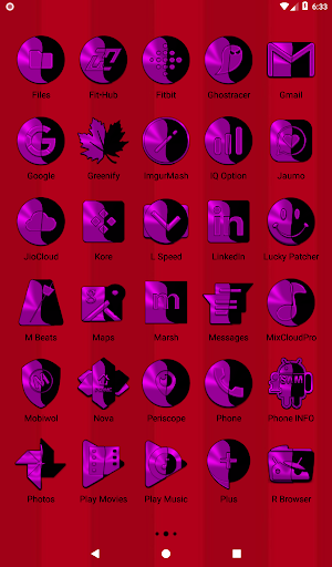 Wicked Magenta Icon Pack