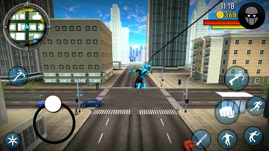 Blue Ninja MOD APK: Superhero Game (Unlimited Money) Download 6
