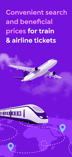 Android application Tickets.kz: Air & train travel screenshort
