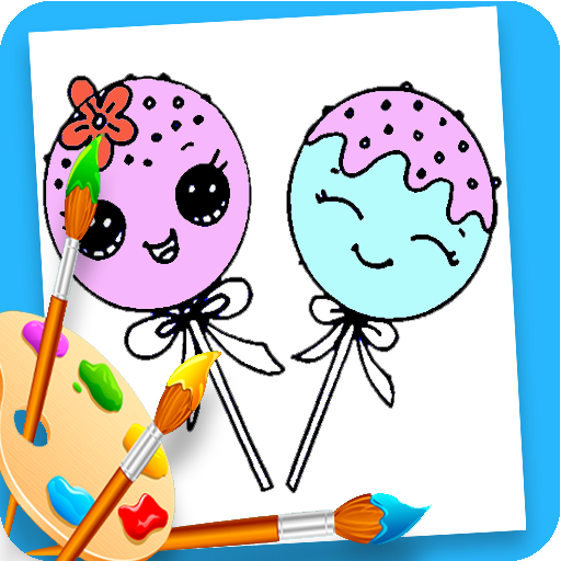 Sweet Food Coloring Book