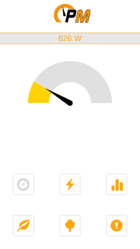 Android application PowerMeter App screenshort