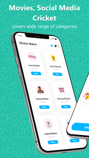 Android application AI Sticker Maker - WASticker screenshort