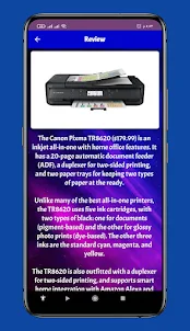 Canon TR8620 Printer guide