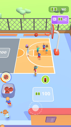 Android application Basketball Court Manager screenshort