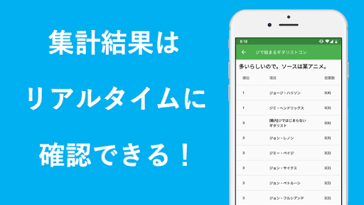 みんなのアンケート - 知りたいことを気軽に聞こう！ Screen 2