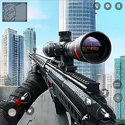 Modern Sniper Strike FPS Games logo