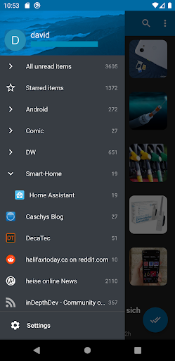 Nextcloud News screenshot 2