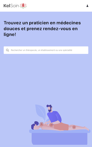 Android application KelSoin screenshort