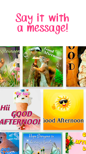 Android application Good Afternoon Images Quotes screenshort