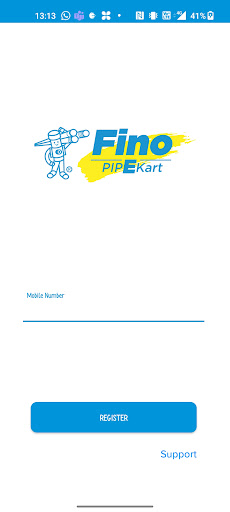 Android application Finolex Pipe Channel Partner screenshort