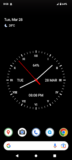 Magic Live Clock Wallpaper App Screen 2
