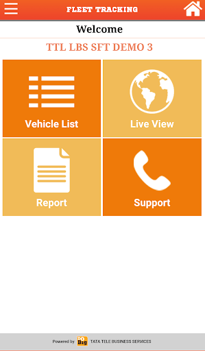 Tata Tele Fleet Tracking Screen 2