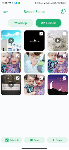 WAStory Saver: Status Download Screen 3
