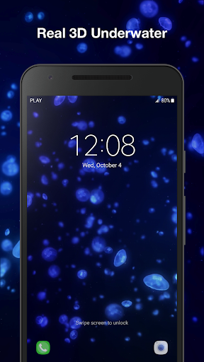 Jellyfish Live Wallpaper Pro Screen 2