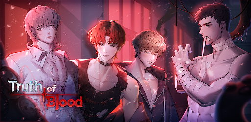 Truth of Blood: Thriller Otome Android uygulaması resmi kapak afişi