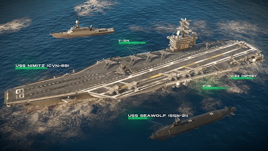 Modern Warships MOD APK Ver .50 Unlimited Money and Gold 1