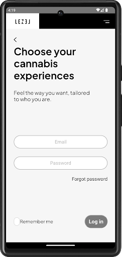 Android application Lezel Me screenshort