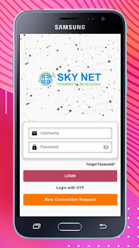 Android application Skynet Delhi screenshort