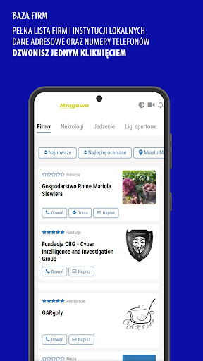 Info Mrągowo Screen 3