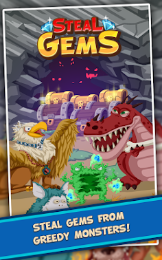 Steal Gems - Dragon's Treasure - Screenshot 1