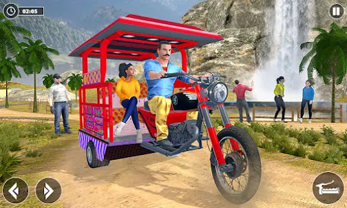 Modern Auto Rickshaw Driver 3D