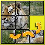 Cover Image of Download Kids Animal Slide Puzzle 15 1.4.1 APK
