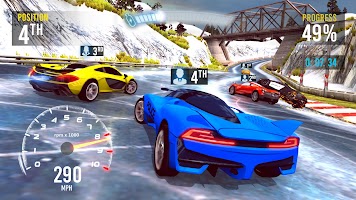 Ice Road Death Car Rally: Car Racing Games