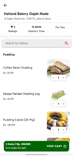 Holland Bakery - Shop & Reward Screen 2