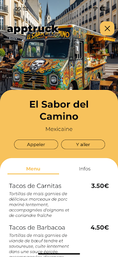 apptruck Screen 2