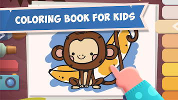 Сoloring Book for Kids with Koala