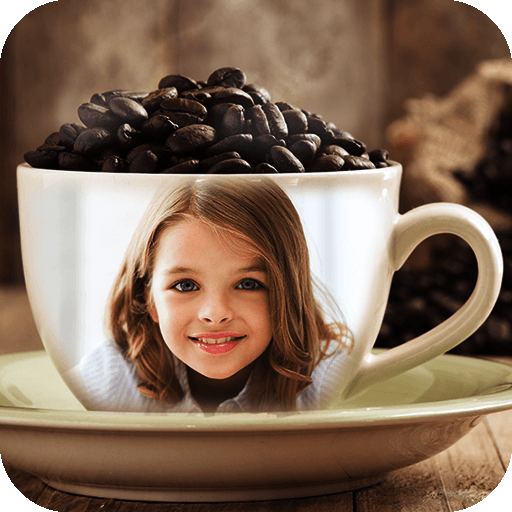 Coffee Cup Photo Frames Editor  Icon