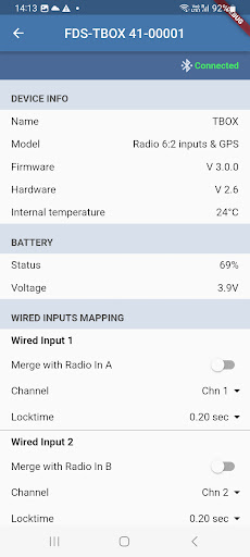 FDS Device Manager Screen 2