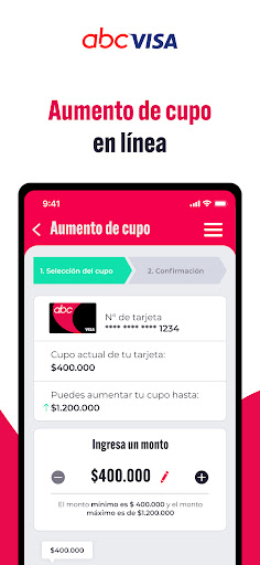 Tarjeta abcvisa Screen 3