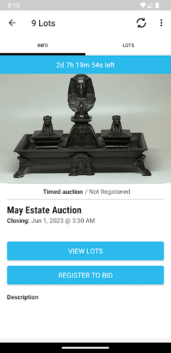 The After Auction Screen 2