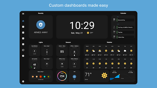 Android application HomeHabit - Smart Home Panel screenshort
