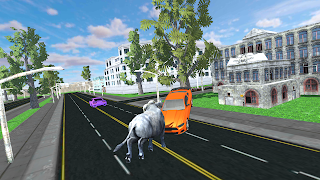 Angry Buffalo Attack Game 3D - Screenshot 1