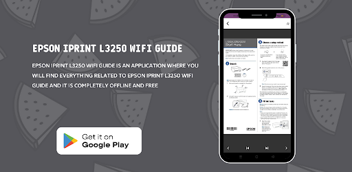 Epson iprint L3250 Wifi Guide Screen 2