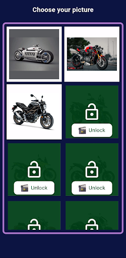 Cars and Motors puzzle Screen 3