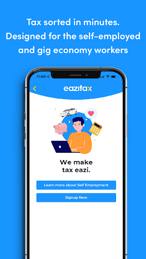 Android application Eazitax - Your Tax Solution screenshort