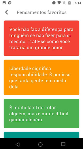 Pensamento do Dia e Sabedoria Screenshot 4 - AppWisp.com