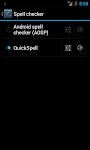 screenshot of OfficeSuite QuickSpell