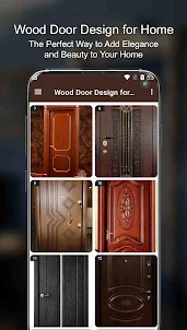 Wood Door Design for Home