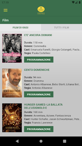 Webtic Multisala Verdi Screen 2